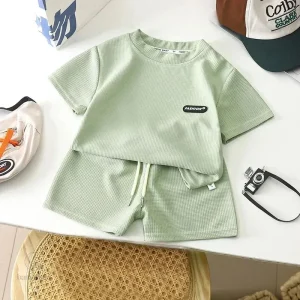Mini Fashion - Ensemble haut et short doux pour enfants