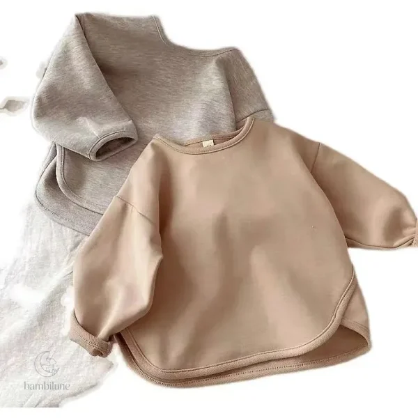 Pull stylé et chaud pour les petits en hiver