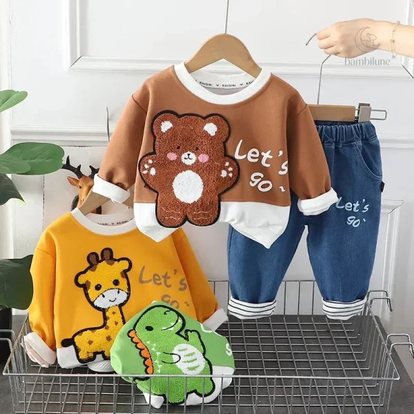 Tenue confortable et stylée pour les petits