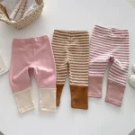 Leggings confortables pour enfants, doux au toucher