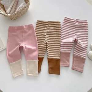 Leggings confortables pour enfants, doux au toucher