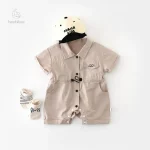 Combinaison pour bébé Mini Fashion - style estival et durable