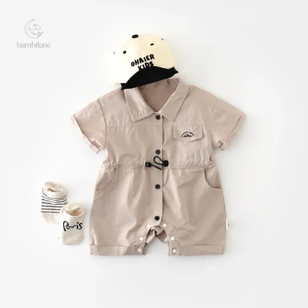 Combinaison pour bébé Mini Fashion - style estival et durable