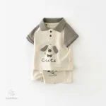 Mini set bébé chien estival et durable pour enfants