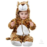 Combinaison pour bébés, style animalier tendance