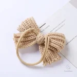 Bandeau enfant en tricot, parfait pour l'hiver