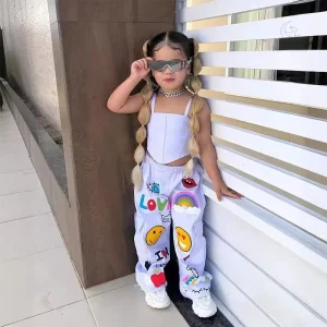 Mini Fashion - Ensemble débardeurs et pantalons pour enfants