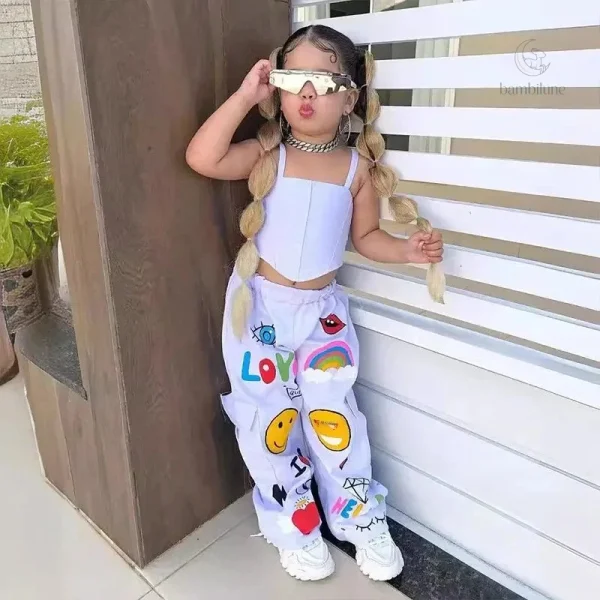 Vêtements pour enfants : ensemble fashion à la mode