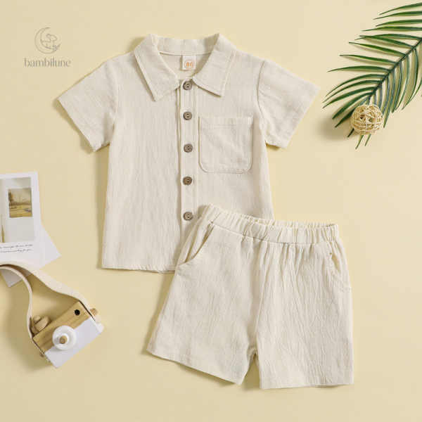 Look d'été pour enfants, ensemble confortable et stylé
