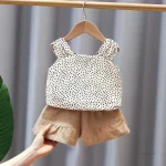 Ensemble d'été léger pour enfants en coton