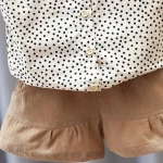 Robe d'été en coton pour petites filles