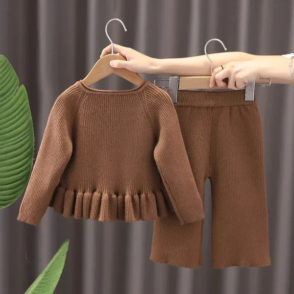 Vêtements d'automne pour enfants avec motif ours