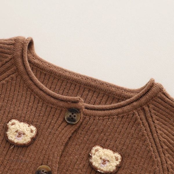 Tenue d'hiver enfant, ensemble ours à capuche
