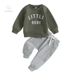 Mode enfantine : ensemble 'Little Dude' à la fois chic et mignon