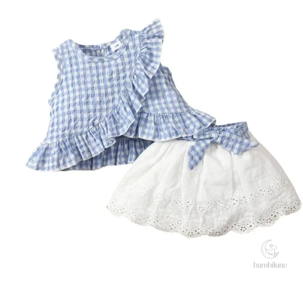 Ensemble mode pour petites filles, confort et style