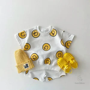 Ensemble Smiley pour enfants - Mini Fashion