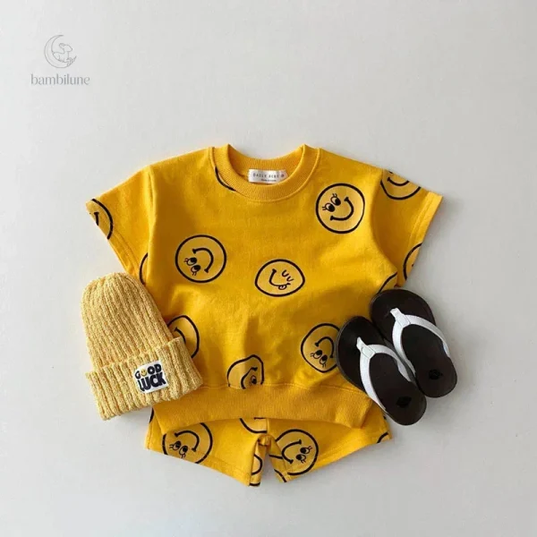 Tenue ludique pour petits, style amusant et joyeux