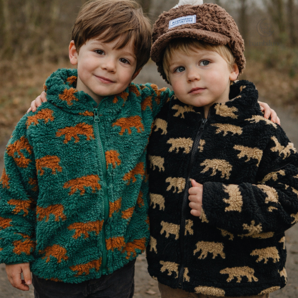 Gilet polaire oursons extra doux pour enfants