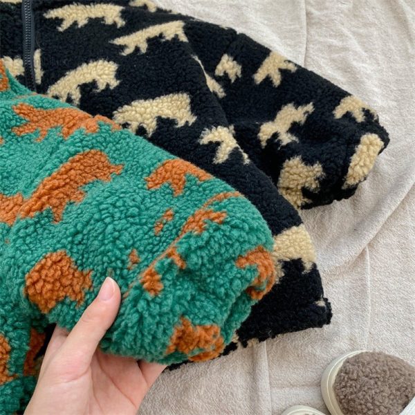 Vêtement chaud avec motif ourson pour enfants