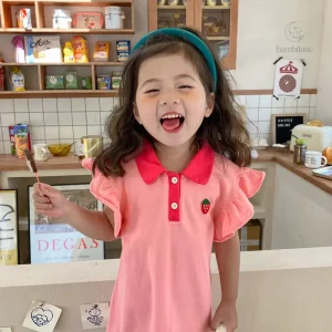 Robe enfant, design moderne et facile d'entretien