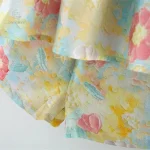 Mode enfantine : robe légère, motif fleuri