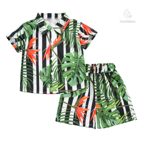 Vêtements à motifs floraux pour petits