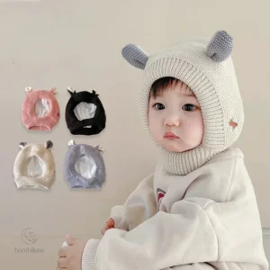Bonnet cagoule Mini Fashion pour garder les oreilles au chaud