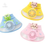 Éventail pratique pour enfants - Chapeau mode