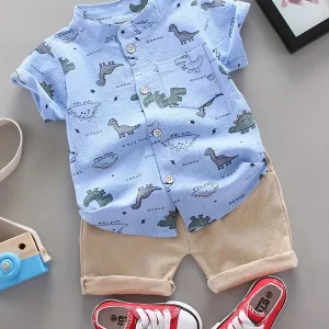 Mini Fashion - Ensemble d'été Dino pour enfants
