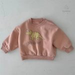 Vêtement d'hiver enfant avec imprimé dinosaure coloré