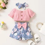 Mini Fashion - Ensemble d'été floral pour filles