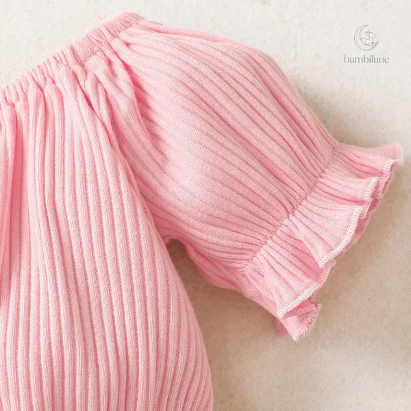 Mini ensemble d'été, motifs floraux pour enfants
