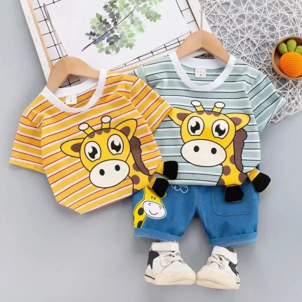 Imprimé girafe - Style amusant pour les tout-petits