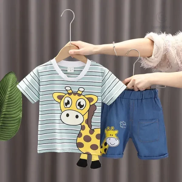 Confortable ensemble girafe - Idéal pour les jeunes enfants