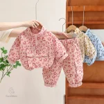 Mini Fashion - Ensemble de robes imprimé léopard pour enfants