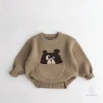 Pull stylé pour enfants avec motifs ludiques