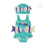 Imprimé créatif de poissons sur maillot pour enfants