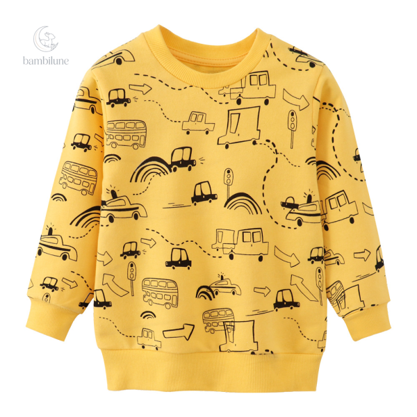 Pull d’hiver pour enfants avec style