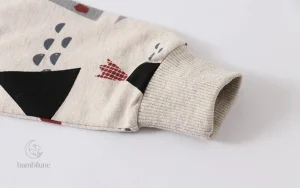 Pull à motifs tendance pour les petits