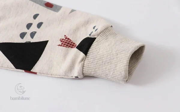 Pull à motifs tendance pour les petits