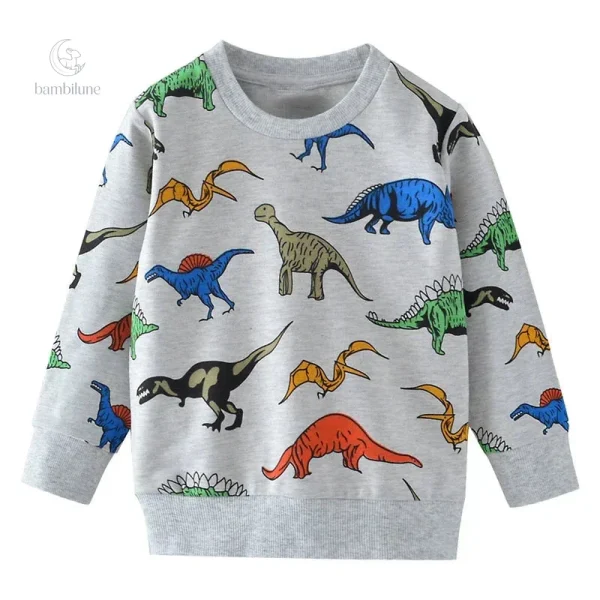 Pull à imprimés pour garçons et filles