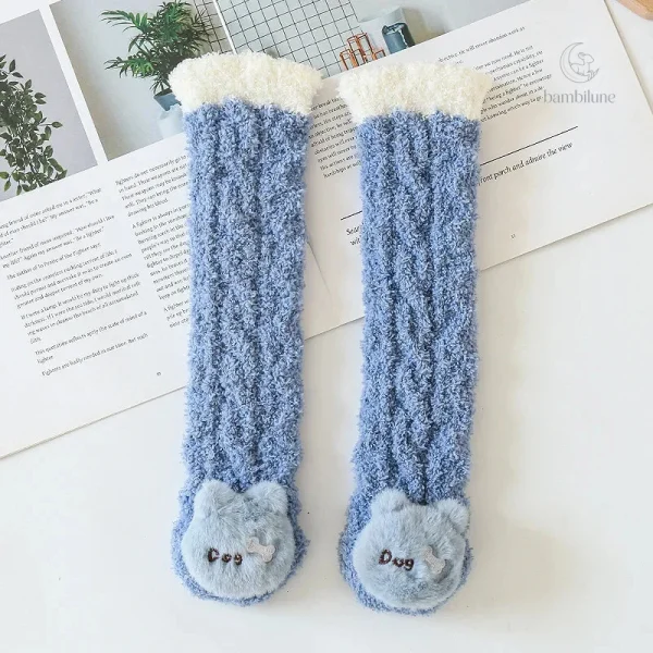 Chaussettes colorées pour l'hiver