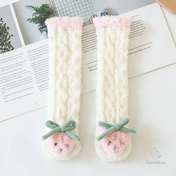 Mini jambières douillettes pour enfants