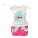 Outfit d'été en coton pour les aventures des enfants