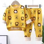 Pyjama polaire cartoon, incontournable pour l'automne-hiver