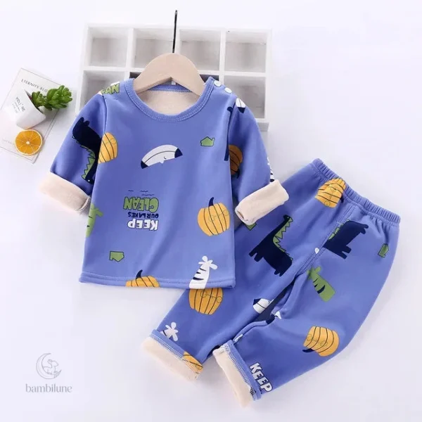 Confort ultime du pyjama polaire pour les petits