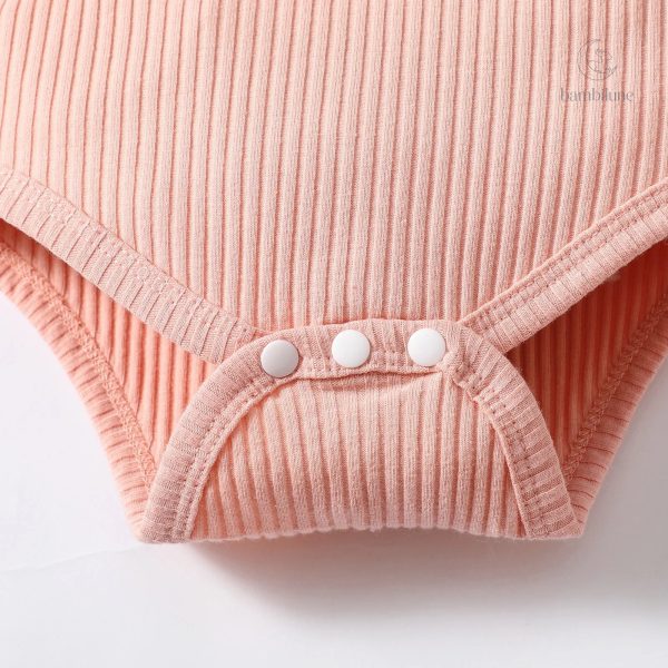 Tenue pour filles : barboteuse et pantalon assortis