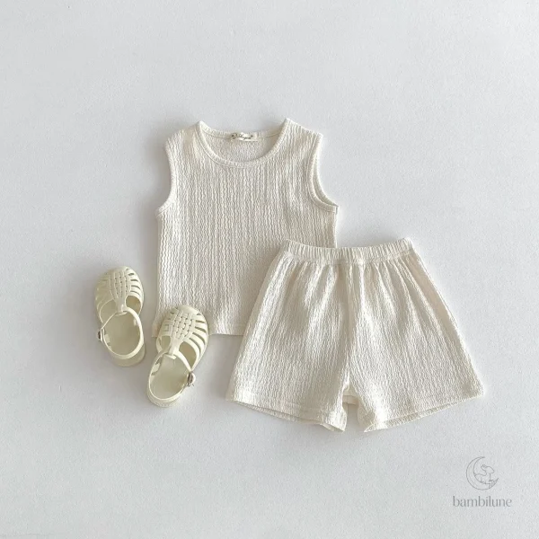 Robe confortable en coton pour les petites filles