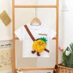 Mode enfantine : T-shirt à motifs de fruits