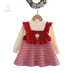 Robe à manches longues Mini Fashion pour enfants